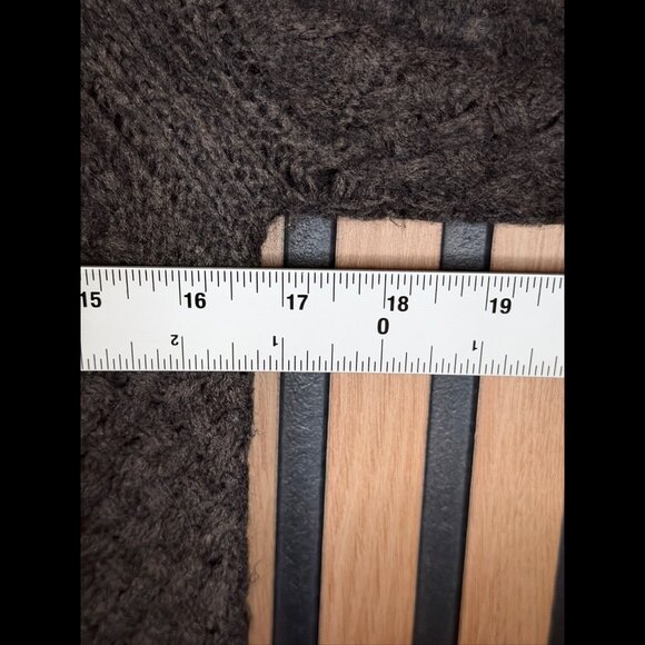 A.L.C. Sweater 36 / S Womens Gray Pullover Open Crotchet Yarn Wool Knit - Picture 3 of 7